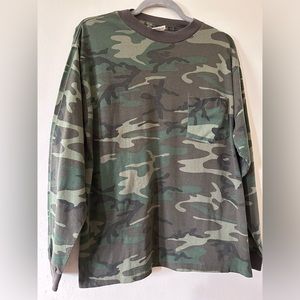Vintage Camo Long Sleeve